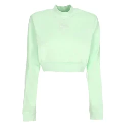 Sportswear Lekki Cropped Sweatshirt Zielony