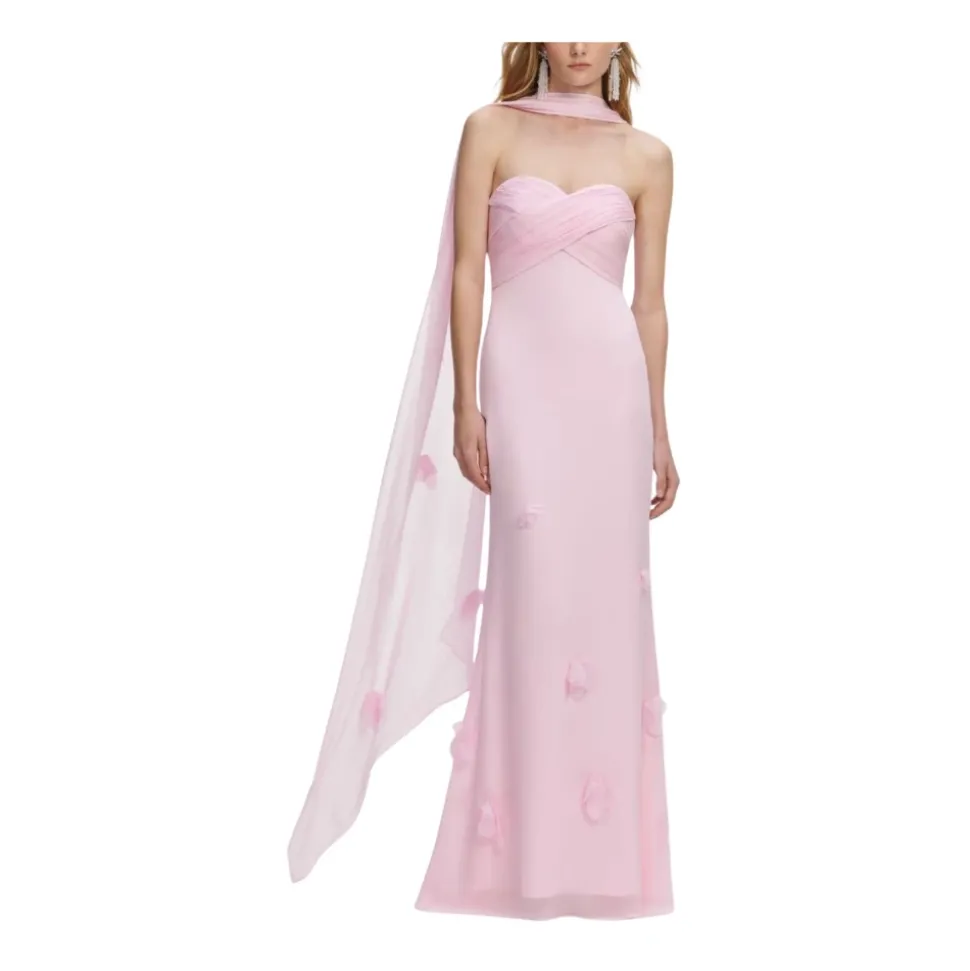 SS26258XPPINK Sukienka Maxi