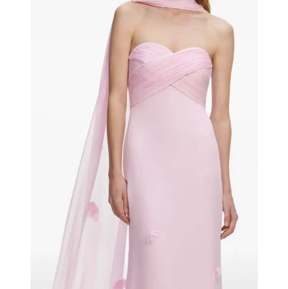 SS26258XPPINK Sukienka Maxi