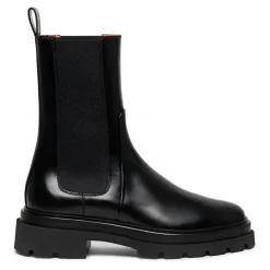 Stylowe skórzane buty bojowe