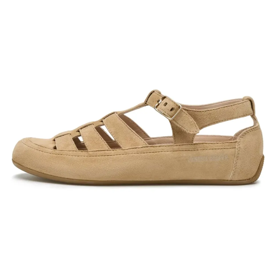 Suede sandals ROCK T-BAR