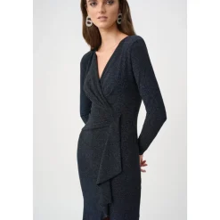 Sukienka Kopertowa Sparkle Knit