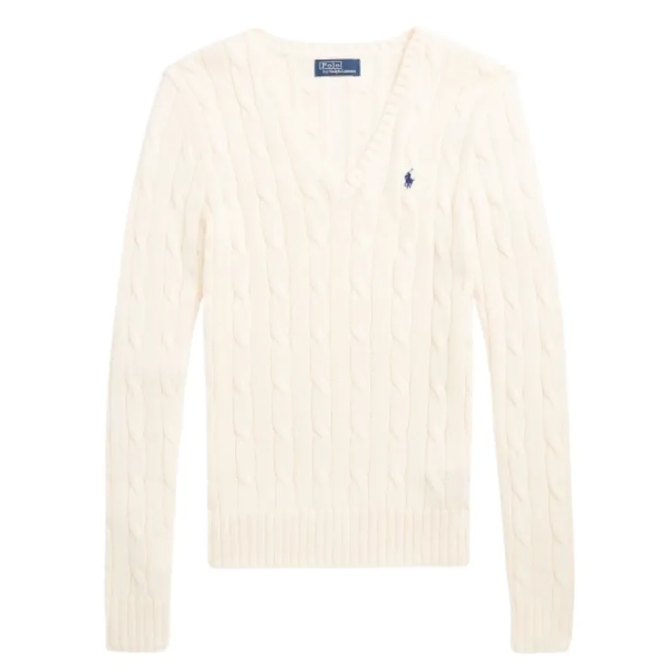 Sweter Kimberly z dekoltem w szpic