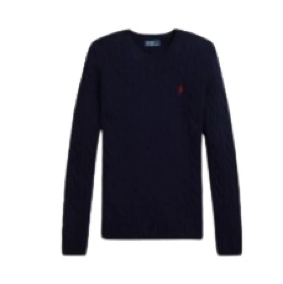 Sweter Polo Bawełniany