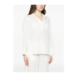 Sweter Slub z dekoltem w serek