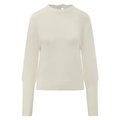 Sweter z detalami w kształcie węzła