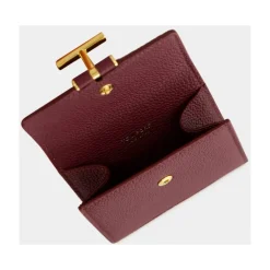 Tara Grain Leather Card Holder