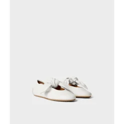 Tess Knotted Rounded-Toe Sneaker