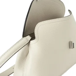 T-Lock Leather Clutch