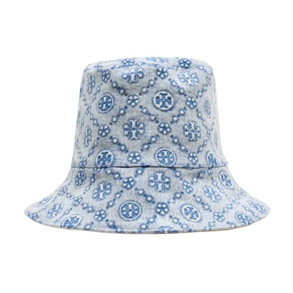 T Monogram Denim Bucket Hat