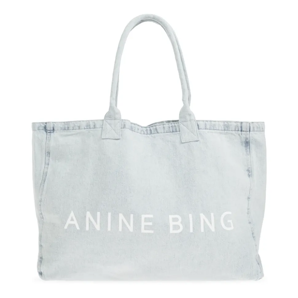 Torba Shopper Leo Denim