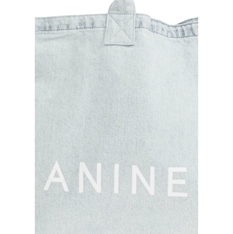 Torba Shopper Leo Denim