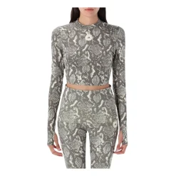 Training Longsleeve Crop Printed