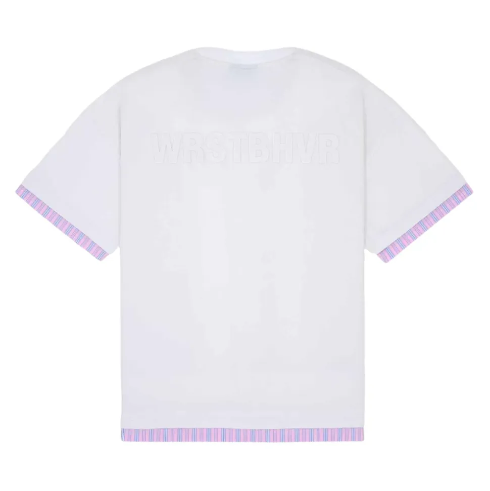 T-shirt o luźnym kroju