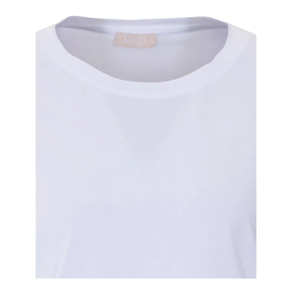 T-shirt z dżetami