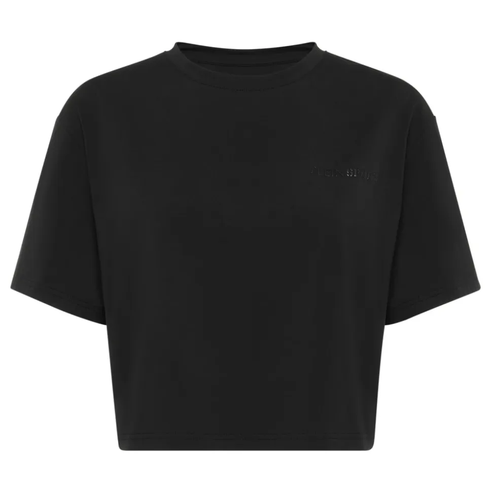 T-Shirt z Okrągłym Dekoltem