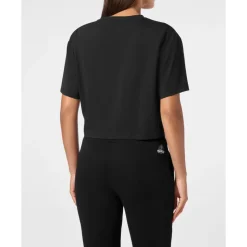 T-Shirt z Okrągłym Dekoltem