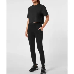 T-Shirt z Okrągłym Dekoltem