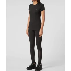 T-Shirt z Okrągłym Dekoltem