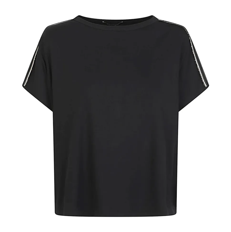 T-shirt z okrągłym dekoltem