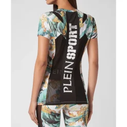 T-Shirt z Okrągłym Dekoltem