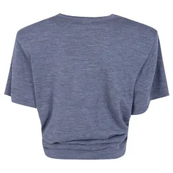 T-shirt z wiązaniem