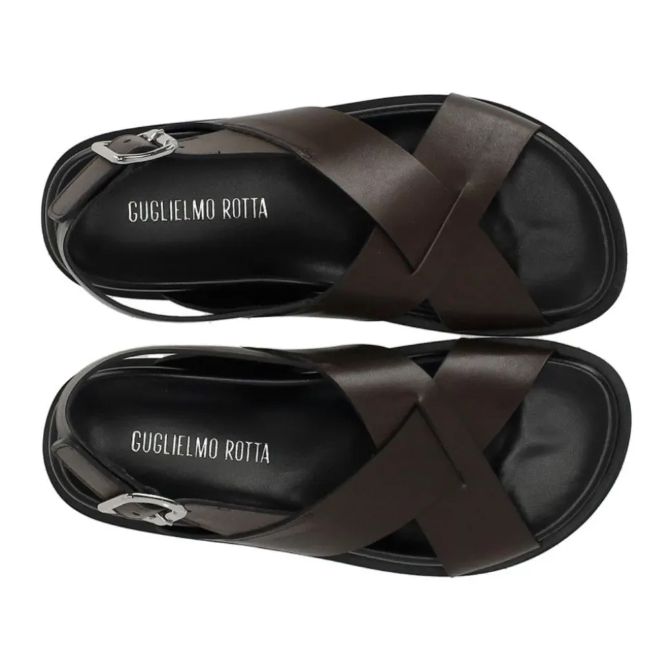Twill Flat Sandal