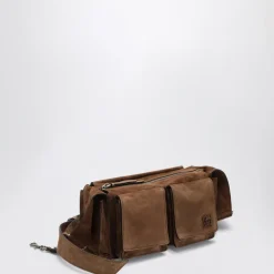 Utilitaire Suede Shoulder Bag