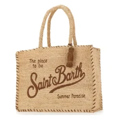 Vanity Raffia Shoulder Bag