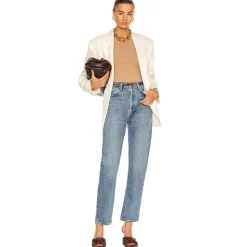 Vintage High Rise Straight Jeans