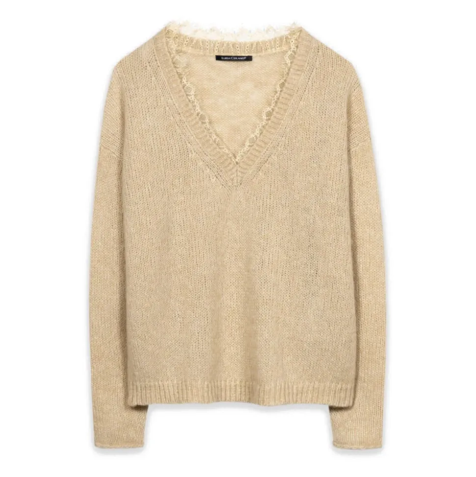 V-neck Knitwear