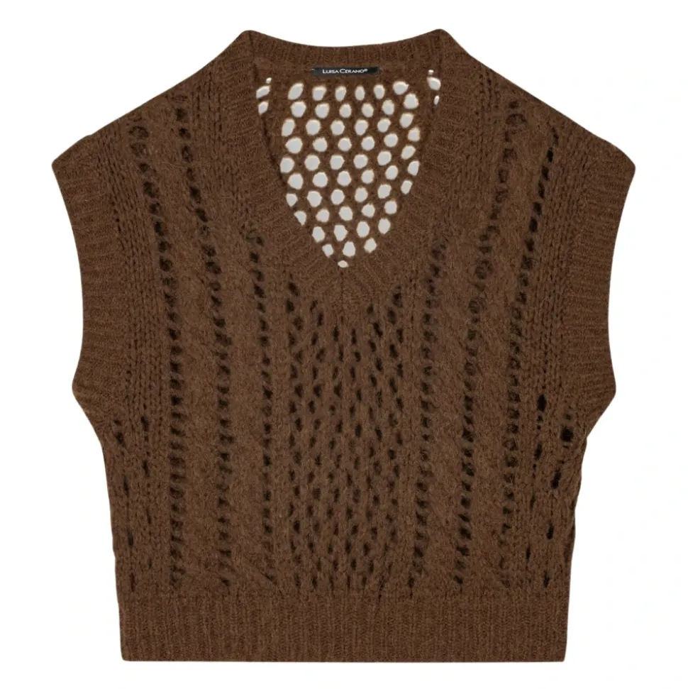 0753 V-neck Knitwear