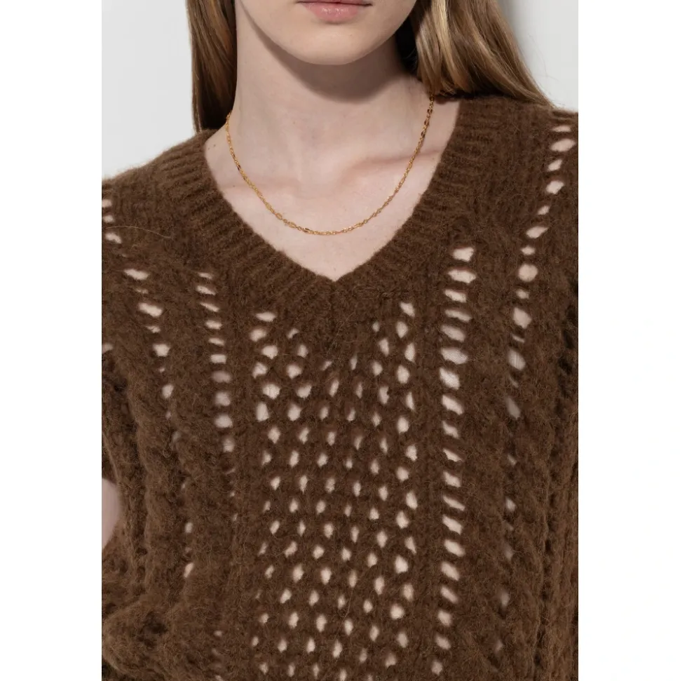 0753 V-neck Knitwear