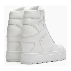 Wysokie Skórzane Sneakersy