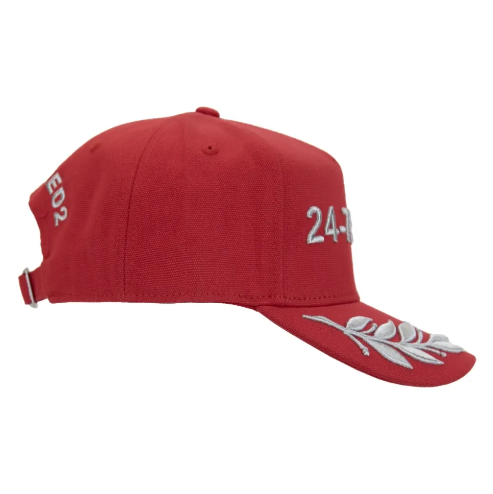 Zapinany baseballówka z haftem
