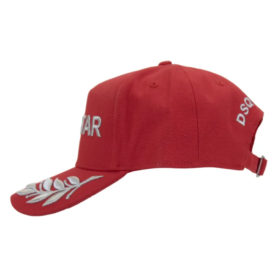 Zapinany baseballówka z haftem