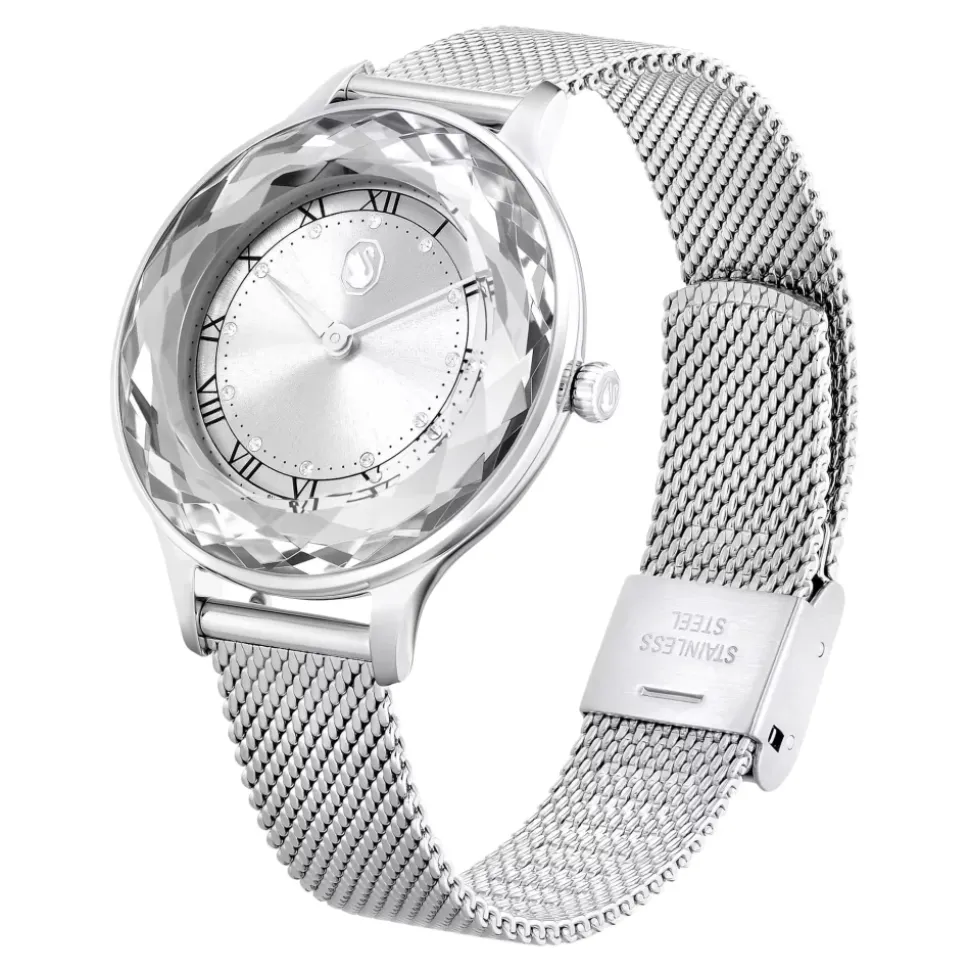 Zegarek Damski Octea Nova Srebrna Stal Nierdzewna 5650039