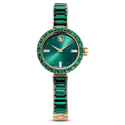 Zegarek Unisex Matrix Bangle 25 mm Zielony/Szampańsko‑Złoty 5690808