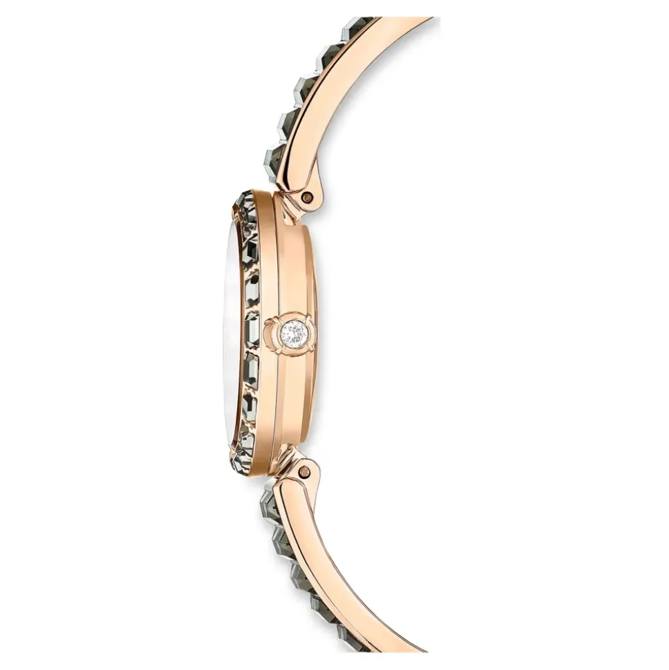 Zegarek Unisex Matrix Bransoletka 25 mm Różowe złoto & Szary 5679887