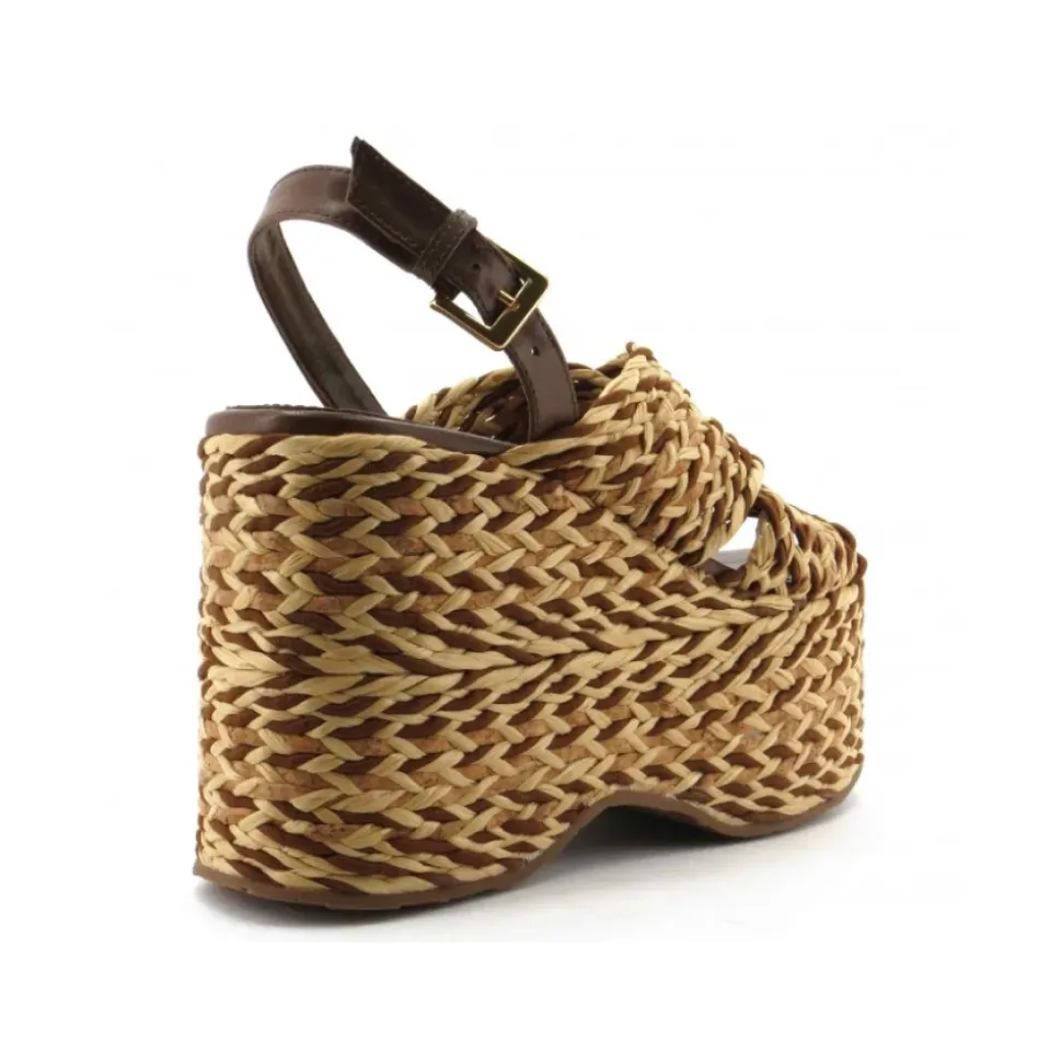 Zeppe in Raffia