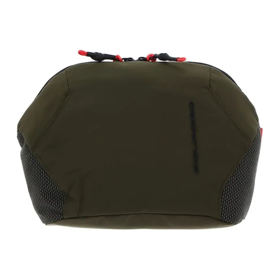Zielona Skórzana Kosmetyczka Podróżna Unisex