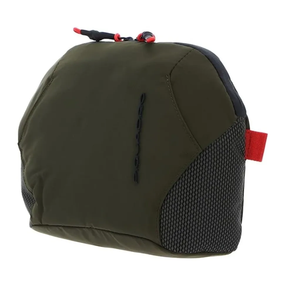 Zielona Skórzana Kosmetyczka Podróżna Unisex